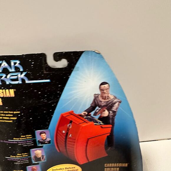 Star Trek Cardassian Soldier Action Figure Galactic Gear Deep Space 9 - Picture 7 of 10